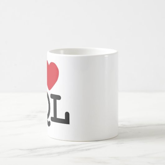 Mug I_heart_SQL (Centre)