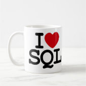 Mug I_heart_SQL (Gauche)