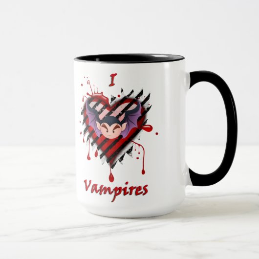 Mug I Heart Vampires (Droite)