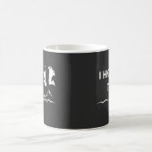 Mug I hike that — J'aime marcher dans un design graphi (Centre)
