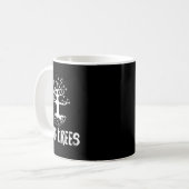 Mug I Hug Trees Tree Hugger écologiste Cadeau (Devant gauche)