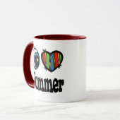 Mug I Hummer Coeur (Amour) (Devant gauche)