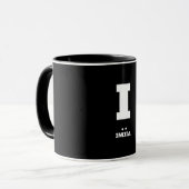 Mug I(Inde) OTAN Alphabet phonétique et code morse (Devant gauche)