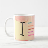 Mug "I" initial (11oz) (Gauche)