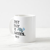 Mug I Just Really Like Manatees, Ok? (Devant gauche)