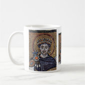 Mug I Justinian, mosaïques A de choeur de San Vitale (Gauche)