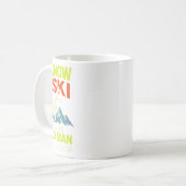 Mug I Know I Ski - Funny Skiing Quotes Freestyle  (Devant gauche)