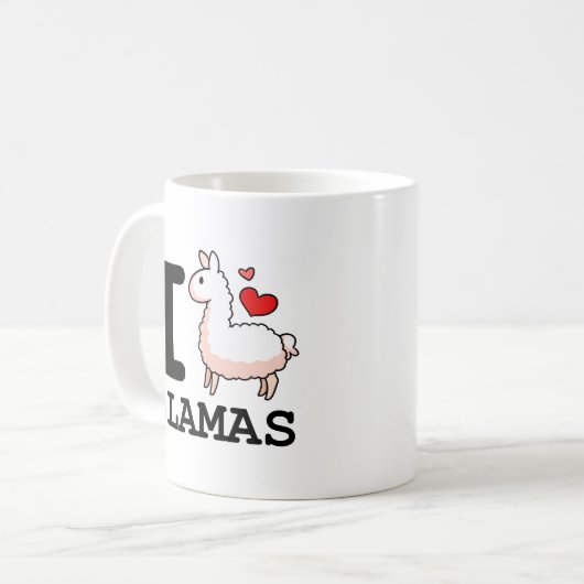 Mug I lamas de lama (Devant gauche)