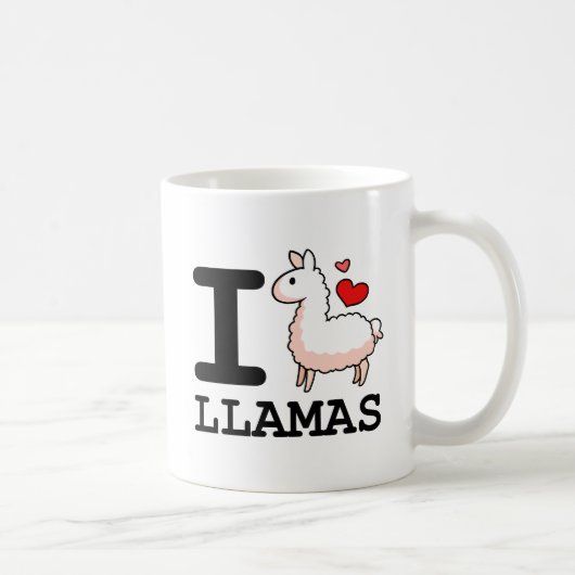 Mug I lamas de lama (Droite)