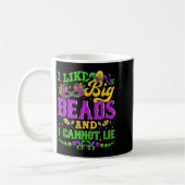Mug I Like Big Beads And I Cannot Lie, Mardi Gras Carn (Gauche)
