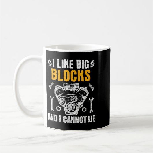 Mug I Like Big Blocks And I Cannot Lie (Gauche)