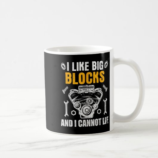 Mug I Like Big Blocks And I Cannot Lie (Droite)