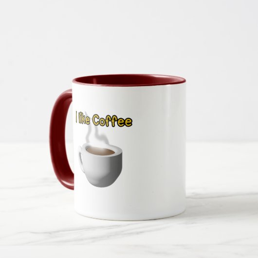 Mug I like coffee  (Devant gauche)