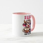 Mug I Like Coffee More Than People (Devant droit)