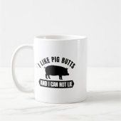Mug I Like G Butts And I Cannot Lie Funny Bbq Grilling (Gauche)