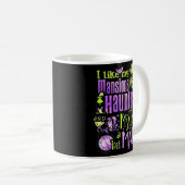 Mug I Like My Mansions Haunted My Tea A Bit Mad (Devant droit)