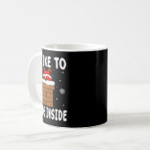 Mug I Like To Slide Inside Funny Xmas Couple (Devant gauche)