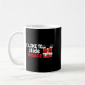 Mug I Like To Slide Inside Santa Humor Christmas Funny (Gauche)
