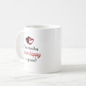 Mug I Like you A Latte | Promposal Photo Coffee Pun (Devant gauche)