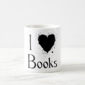 Mug I livres de coeur (Centre)