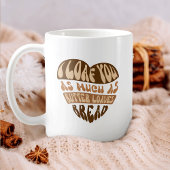 Mug I Loaf You tendance Beige Heart Funny Valentine's