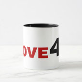 Mug I Love 45 (Centre)