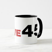 Mug I Love 45 (Devant droit)