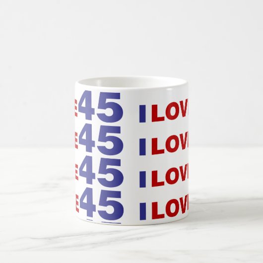 Mug I Love 45 (Centre)