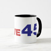 Mug I Love 45 (Devant droit)