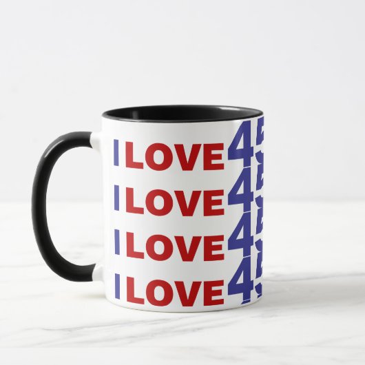 Mug I Love 45 (Gauche)