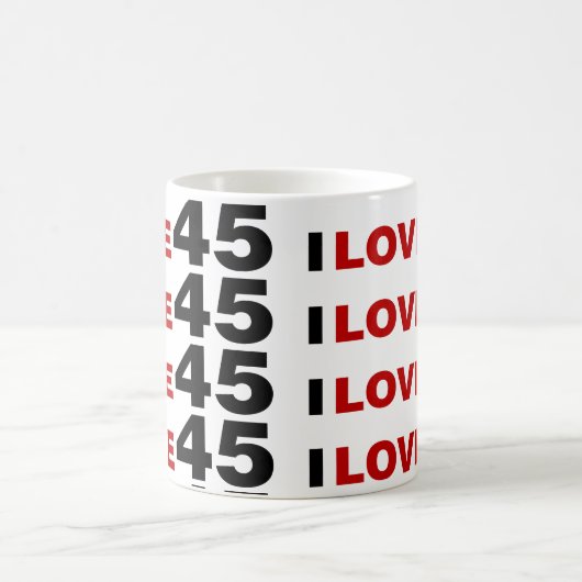 Mug I Love 45 (Centre)