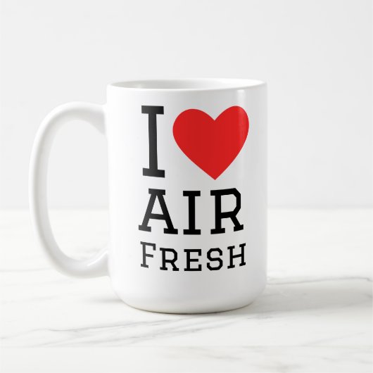 Mug I love air fresh  (Gauche)