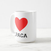 Mug I love alpaca (Devant gauche)