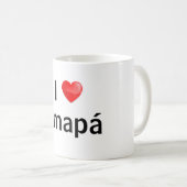 Mug I love Amapá (Devant droit)