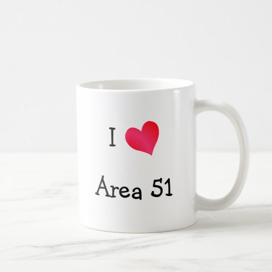 Mug I Love Area 51 (Droite)