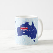 Mug "I LOVE AUSTRALIA" Australia Day 26 janvier (Devant droit)
