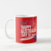 Mug "I LOVE AUSTRALIA" Australia Day 26 janvier (Gauche)