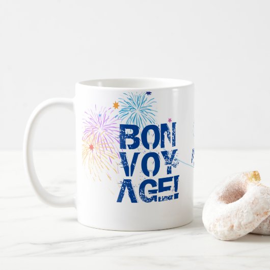 Mug "I LOVE AUSTRALIA" Australia Day 26 janvier (Avec donut)