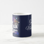 Mug "I LOVE AUSTRALIA" Australia Day 26 janvier (Centre)
