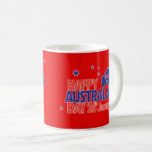 Mug "I LOVE AUSTRALIA" Australia Day 26 janvier (Devant droit)