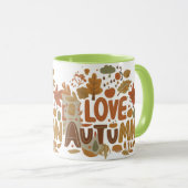 Mug I Love Automne Combo (Devant droit)