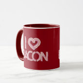 Mug I Love Bacon (Devant gauche)