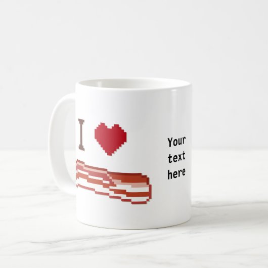 Mug I Love Bacon (Devant gauche)