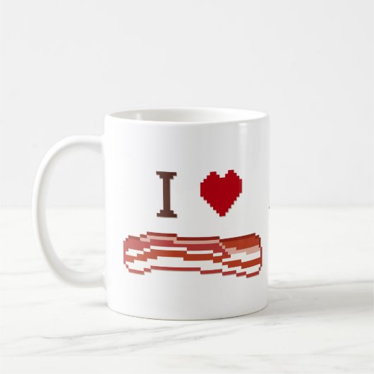 Mug I Love Bacon (Gauche)