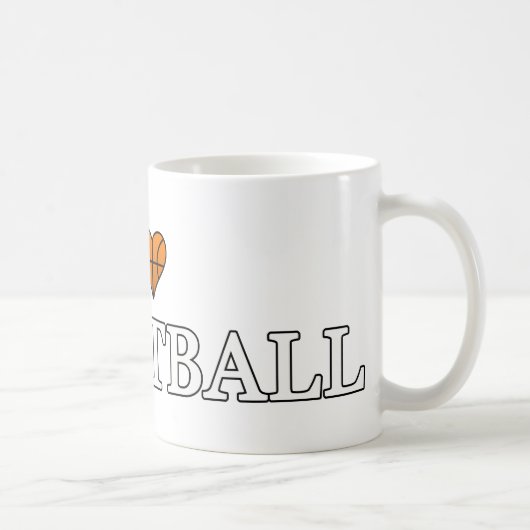 Mug I Love Basketball (Droite)