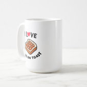 Mug I Love Beans on Toast (Devant gauche)