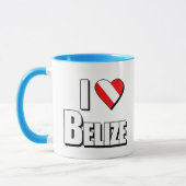 Mug I Love Belize Diving (Gauche)