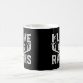 Mug I Love Big Racks Funny Deer Elk Buck Chasse Chasse (Centre)