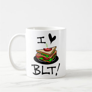 Mug I Love BLT Bacon Laitue et tomate Sandwich Lover
