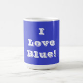 Mug I Love Blue (Centre)